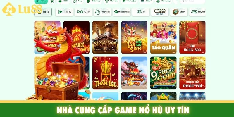 Nhà cung cấp game nổ hũ uy tín