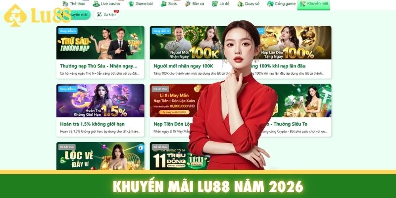 Khuyến mãi Lu88 2026