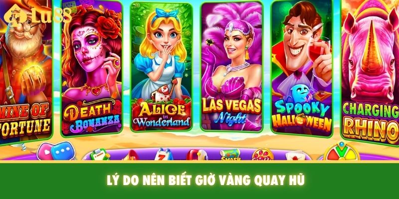 Lý do nên biết giờ vàng quay hũ